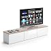 Produktbild VICCO TV Lowboard Panarai 165cm Weiß - Fernsehtisch Sideboard Weiss Board Schrank Regal Fernsehschrank