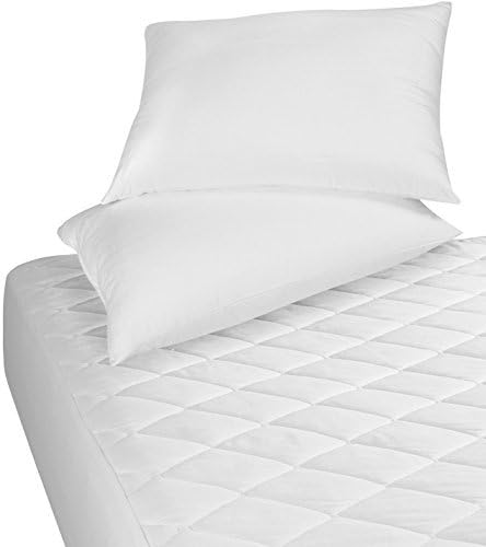 Sleep&Snuggle Extra Deep Quilted Mattress Protector 30cm deep - Allergenic, Soft Breathable Bedding Non-Noise Pad, Hypoallergenic, Fully Fitted - King
