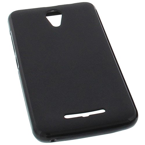 foto-kontor Funda para Archos 50f Neon Protectora de Goma TPU para m  vil Negra