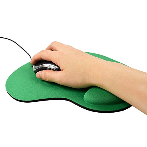 Szaerfa Estera antideslizante Mousepad del gel de la ayuda de la mu  eca Alfombrilla de Micemat del ordenador port  til de la PC de la computadora  verde 
