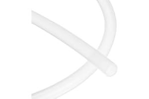DMiotech Silicone Tubing Clear Plastic Tube, 10mm(3/8") ID x 13mm OD 5ft(1.5m) Silicone Tube Flexible Hose