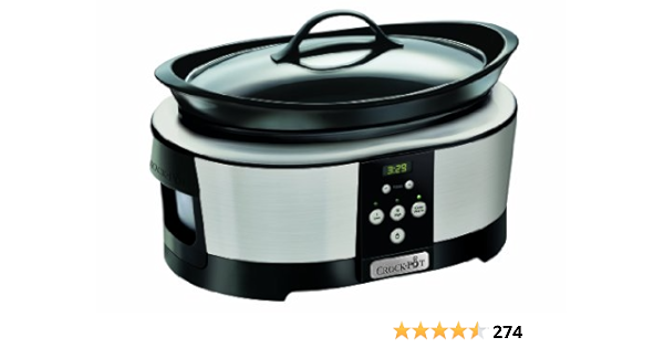 Crock Pot Sccpbpp605 Schongarer Amazon De Kuche Haushalt Wohnen