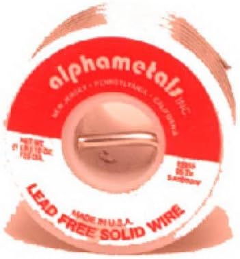 Alpha Fry AM23955 1/2-Pound 95/5 Spool Cookson Elect Lead-Free Solid Wire Solder by alpha fry