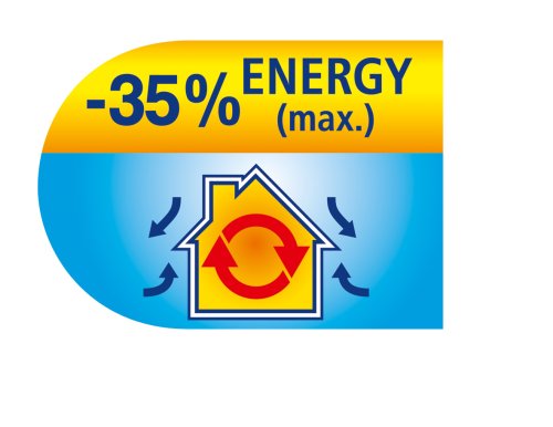 tesamoll Gummidichtung für Fenster und Türen, weiß, CLASSIC, P-Profil, 10m - 10