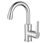 Homelody 360° Drehbar Mischbatterie Chrom Wasserhahn Bad Armatur für Küche