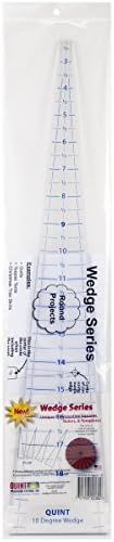 Quint Measuring Systems Quint Measuring Systems Circle Wedge, 10 Degrees, 18-Inch Long with 1-Inch Measuring