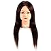 BEAUTY STAR® Professional 20" 70% Real Long Hair Hairdressing Cosmetology Mannequin Manikin Training Training Head With Clamp Stand