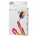 Warm Girl 26 Pcs Reusable Nail Polish Stencils with 1 PC French Manicure Stickers