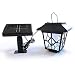 Produktbild Solar Laterne mit LED-Lampe und externem Solarmodul für Garten-Haus