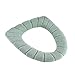 Produktbild VENMO Home O-Typ WC-Sitz Cover Kissen Pads antibakteriell Toiletten Warm WC Sitzbezüge Warm WC-Sitz Matte Super Warm Weiche Bequeme Waschbar Toilettenbrillen-Bezug Badezimmer WC Sitz Cover Mat Deckel