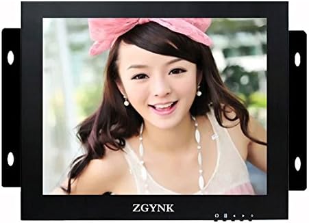 12 inch open industrial monitor metal shell VGA/AV/BNC/HDMI security monitor