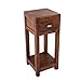 Produktbild Invicta Interior Massiver Beistelltisch Monsoon 70cm Telefontisch aus Akazie Tisch Holztisch Massivholz Tischchen
