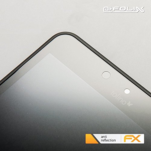 Tolino Tab 8 Displayschutzfolie – 2 x atFoliX FX-Antireflex blendfreie Schutzfolie - 7