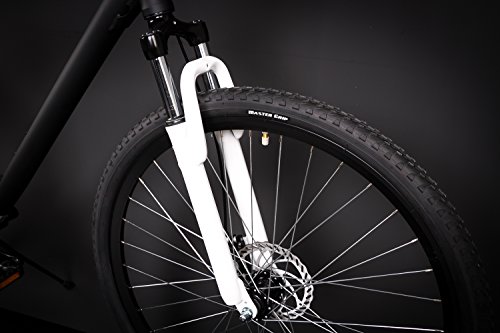 28″ Zoll Alu MTB Crosser Fahrrad MIFA SHIMANO 21 Gang Scheibenbremse Disc black - 7