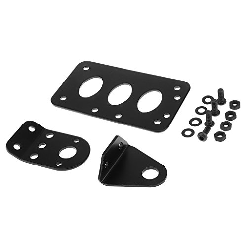 Magideal Motorcycle Side License Plate Mounting Bracket for Harley Tail Light - Black RS.1290 (56.00% Off) - Amazon