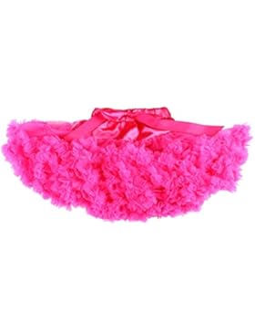 Honeystore Mädchen's Einfarbig Petticoat Tanz Tutu Kostüme Rock