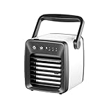 HuaCat Portable, USB Ventilateur Refroidisseur d'air Réglable Air Climatiseur Mini Air Refroidisseur Humidificateur Purificateur