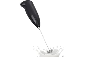 PCTC Milk Frother Handheld, Foam Maker for Lattes, Electric Whisk Drink Mixer for Coffee, Mixer, Mini Foamer for Cappuccino, Frappe, Matcha, Hot Chocolate,Egg