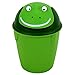 Produktbild Papierkorb H 41 cm Kunststoff Korb Abfallkorb Papiereimer Mülleimer Eimer (grüner Frosch)