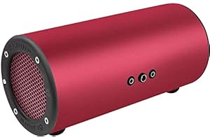 MINIRIG Subwoofer Portable Rechargeable Bass Speaker - 80 Hour Battery - Red