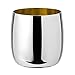 Produktbild Stelton Norman Foster Weinglas 0,2 Liter aus Edelstahl innen golden beschichtet