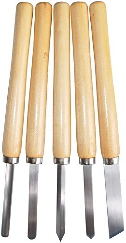 Preisvergleich Produktbild Güde Drechselbeitel-Satz 5-Tlg. # 55101