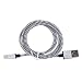 Produktbild Sansee USB-C 3.1 Typ C Stecker auf USB 2.0 Ein männliches Datenkabel für Oneplus 3 Drei (Silber)