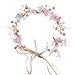 Produktbild F-blue Brautblumenkranz-Stirnband-Kopfschmuck Kristall Hochzeit Garland Seaside Resort Beach Zubehör