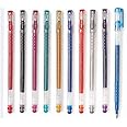 Montex Hyspeed Sparkle Gel Pen|Set Of 10 Vibrant Sparkle Pen,Multicolor