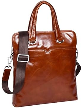 Italienisches Leder Kreuzkörper Veranstalter Slimline Schulter Messenger Tasche H9811 Hellbraun