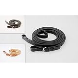 Weiche Softleder Zügel, Nappa geschlossen vernäht, Klassische Ausführung