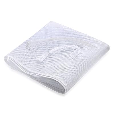 Sumnacon 3 mètre Filet de Protection Balcon pour Bébé et Enfant, Filet de Sécurité pour Balcon et Escalier, Solide et robuste, 77cm(hauteur) *300cm(longueur) (blanc)