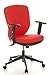 Produktbild hjh OFFICE 653624 Bürostuhl / Drehstuhl TRAFFIC 20 Stoff rot