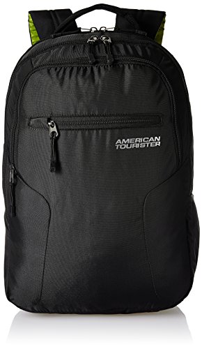 American Tourister Polyester 32 Ltrs Black Laptop Backpack (AMT BOP2017 LAPTOP BKPK2-BLACK) RS.1226 (62.00% Off) - Amazon