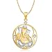 Ganesha Ganapati Pendant With Chain In God Pendants & Lockets For Men Women In American Diamond Cz Jewellery Gifts GP220 RS.216.00