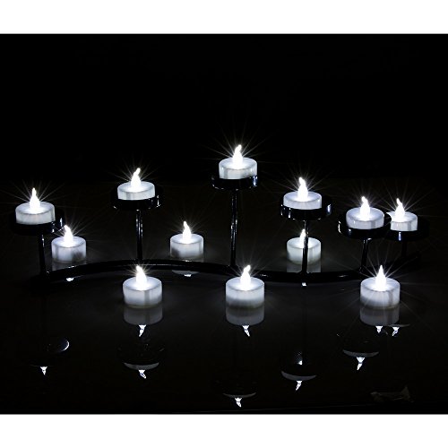 Preisvergleich Produktbild AGPtek 100 LED Kerzen Flammenlose Kerzen Batteriebetriebene Teelichter für Weihnachtsbaum, Weihnachtsdeko, Hochzeit, Geburtstags, PartyKaltweiß