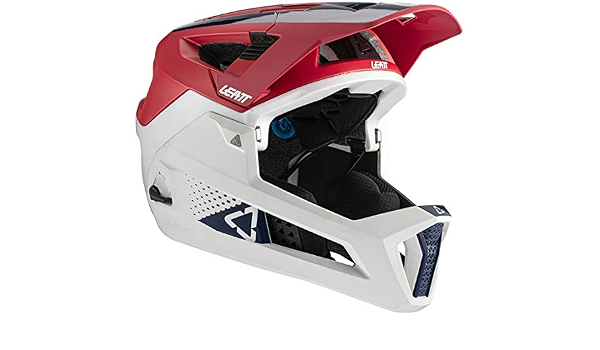 Leatt, Casco Mtb Enduro 4.0 V21, Chilli, S, 51-55 Cm Unisex-Adult, Rosso, S  : Sport e tempo libero