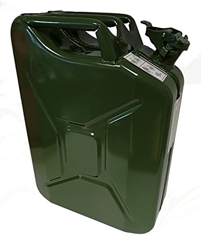 Coamer BM20L Bidón metálico para gasolina, Verde, 20 litros