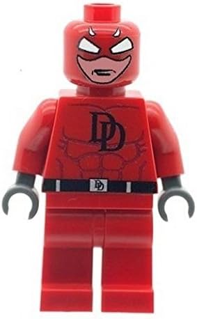 Penzora Custom SuperHeroes Minifigure Daredevil Printed on LEGO parts