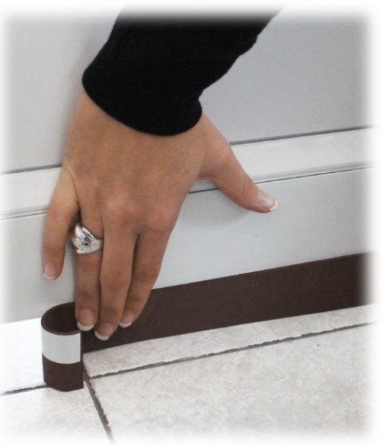 Unbekannt Dichtungsband für Türen H 4 cm x L 100 cm gegen Kälte, Wind