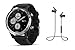 Produktbild Garmin GPS-Multisport-Smartwatch Fenix 5 Plus - 47mm - inkl. Bluetooth Headset - Armband: schwarz, Gehäusegröße: 47mm, Gehäusefarbe: Silber/Schwarz