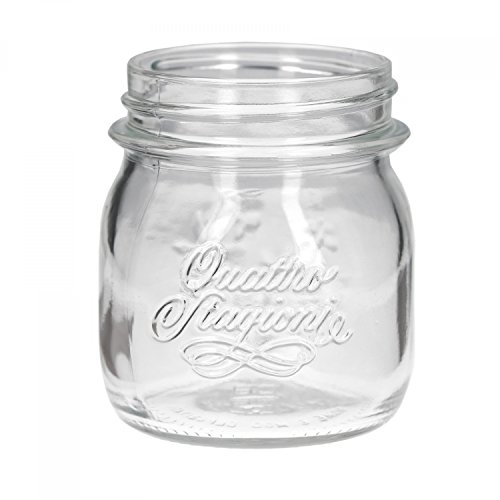 6er Set Einmachglas Original Quattro Stagioni 0,25L incl. Bormioli Rezeptheft - 5