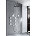 Produktbild Chrome Finish Moderne Thermostat-LCD 16-Zoll-Duschkopf + Handbrause Runde