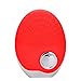 Produktbild CCHM Elektrische Gesichtsreinigung Reinigungsbürste Tragbare Wasserdichte Silikon Pore Akne Mitesser Kosmetik Entferner Cleanser Massage,Red