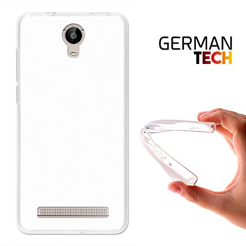German TechÂ® - Custodia Gel TPU Doogee X7 - X7 Pro, Cover TPU prodotto col miglior silicone, protegge e si adatta alla perfezione al tuo Smartphone e oltrettutto ha il nostro disegno esclusivo - Trasparente matte.