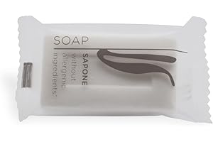 Present-More Jabon manos 15gr Flower - Jabon 250 unidades para Hoteles y B&B | Jabon sin alérgenos con aroma a Té