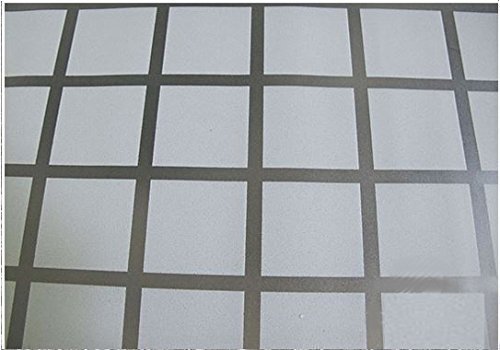 Fenster Sichtschutzfolie Milchglasfolie BLOCK 123cm Breite Fensterfolie Design Dekofolie Folie Selbstklebend