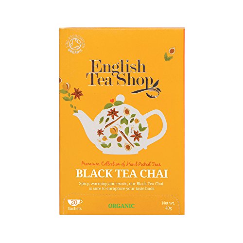 English Tea Shop - té negro orgánico Chai - 20 Sachet(s)