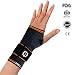 Produktbild Urbo Handgelenksbandage mit ergonomischer Unterstützung bei Problemen durch Computergebrauch wie Karpaltunnelsyndrom, Maus Handgelenk, Zerrungen, Tendinitis/Sehnenentzündung und anderen wiederholten Belastungs-Verletzungen, RSI-Syndrom. (Large) (Links)
