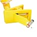 SUMERSHA Baby Clip-On Mini Stroller USB & Battery Fan for Stroller Pushchairs Crib Baby Cart (yellow)